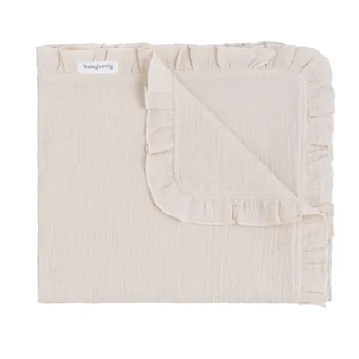 Produktbild von Baby's Only Gitterbettdecke Calm - Warm Linen - 100x135 cm