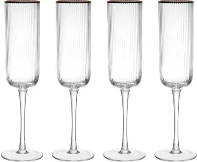 Zdjęcie produktu dla Mikasa Menaje Sorrento kieliszek do szampana przezroczysty przezroczysty jeden rozmiar