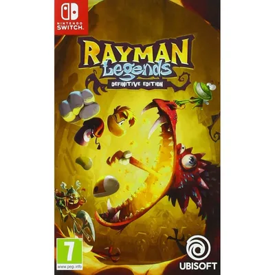 Produktbild von Ubisoft Rayman Legends - Definitive Edition, Nintendo Switch, Multiplayer-Modus, E10+ (Jeder über 10 Jahre), Physische Medien