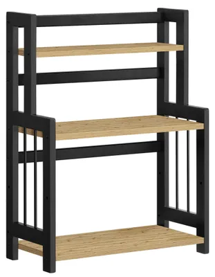 Productafbeelding van Opbergmeubel - Leobert - Handgemaakt eikenhout - 41 x 18 x 53 cm