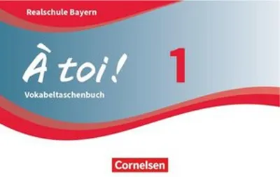 Produktbild von À toi  Band 1 - Bayern - Vokabeltaschenbuch