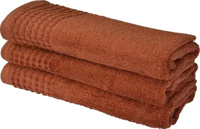 Immagine prodotto di Asciugamano, telo da bagno in cotone, spesso, 500 g/m² Uno 50x100cm Arancione