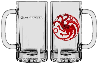Produktbild von SD Toys Game of Thrones Bierglas Targaryen SDTSDT27344
