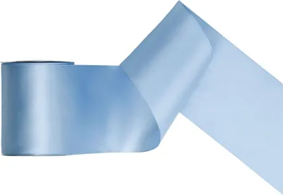 Obrázok produktu pre Saténová stuha baby blue light blue 25m 100mm široká