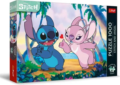 Zdjęcie produktu dla Disney Lilo i Stich film - Puzzle Premium Plus 1000 elementów