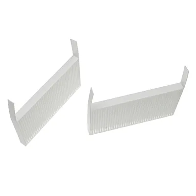 Produktbild von vhbw Filterset kompatibel mit Wernig ComfoAir 70 Lüftungsgerät - Luftfilter G4 / F7 (4 Stück), 19 x 10 x 3 cm, Weiß