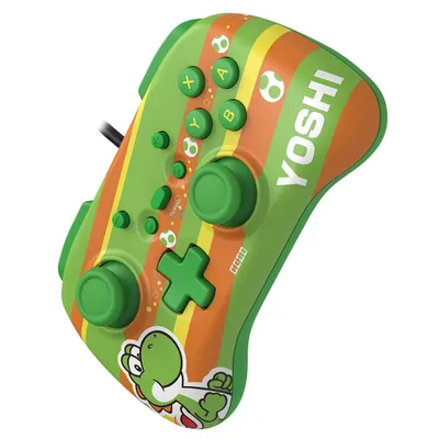 Obrázok produktu pre Hori HORIPAD Mini, Gamepad, Nintendo Switch, Capture button, D-pad, Tlačidlo domov, Tlačidlo turbo, Analógový/digitálny, Kábel, USB