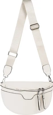 Produktbild von styleBREAKER Damen Umhängetasche in Halbmond Form, abnehmbarer verstellbarer Schultergurt, Einfarbige Handtasche 02012380
