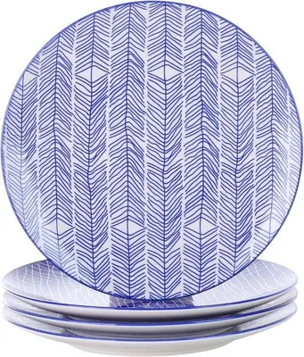 Zdjęcie produktu dla Zestaw porcelanowych talerzy o średnicy 27 cm
