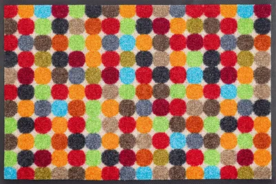Produktbild von wash+dry Schmutzfangmatte Mikado Dots - 40 x 60 cm