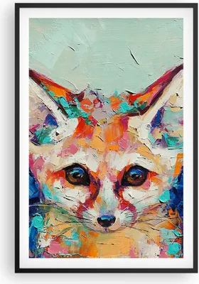 Produktbild von Gerahmtes Poster - Schwarzer Rahmen - Klein November Bunt - 61x91,5 cm - Wand Bild - Wanddeko - Wandbilder - Kunstposter - Wandposter - Bilderrahmen - Bilder - Kunstdruck - P2BPA61x91-4568