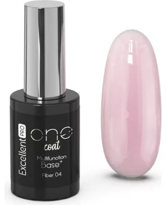 Produktbild von Excellent Excellent PRO | Multifunktionales Basisgel One Coat + Fiber 04 - 11g - Beigefarben - Stärkt und schützt