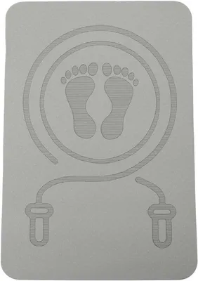 Image de Tapis de gymnastique pour l'entraînement à domicile - Tapis de fitness épais pour l'intérieur - Tapis de saut pour la maison - Tapis d'entraînement pour la maison