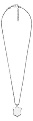 Produktbild von Fossil JF04345040 Herren Collier Edelstahl Silber 55,5 cm