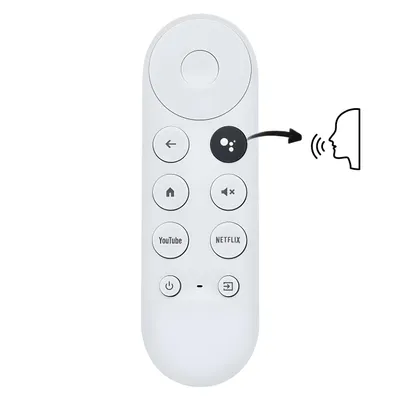 Produktbild von Ersatz-Fernbedienung für Chromecast mit Google TV (2020) – Weiß