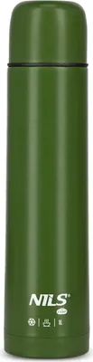 Image de Thermos 1000 ml Vert - Bouteille isotherme de voyage
