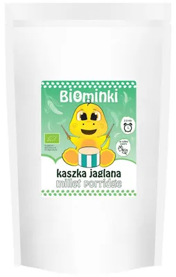 KASZKA JAGLANA BEZ DODATKU CUKRÓW BIO 500 g - BIOMINKI