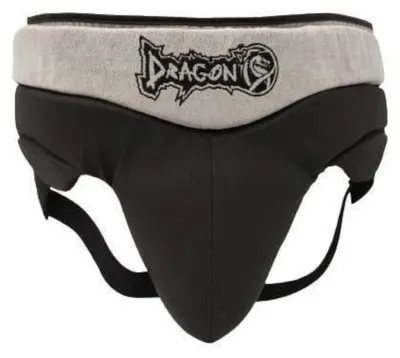 Productafbeelding van Dragon 30901-P Profi bescherming voor de liesstreek, heren. Bescherming voor boksen, MMA en kickboksen. Stabile bescherming voor vechtsporten (maat L-XL)