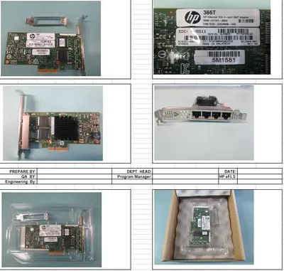 Produktbild von HP 816551-001 Eingebaut Ethernet Netzwerkkarte (816551-001)