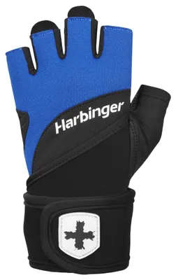 Zdjęcie produktu dla Harbinger | Rękawice męskie Training Grip 2.0 / z mankietami - Niebieskie XL