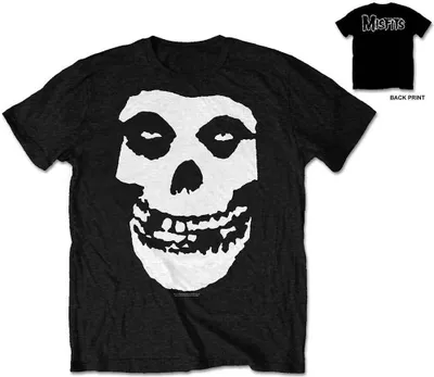 Produktbild von Misfits Classic Fiend Skull Black XL T-Shirt