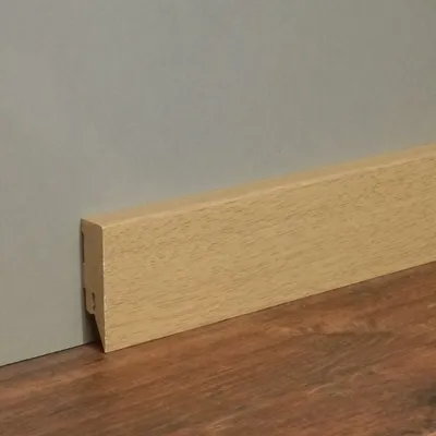 Produktbild von Sockelleiste / Fußleiste / Bodenleiste Lecco-128 (73461) - Eiche Sierrabraun
