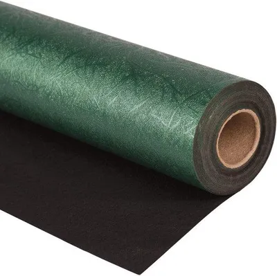 Obrázok produktu pre Obojstranná rolka baliaceho papiera, zelená/čierna, 432 cm x 5 m