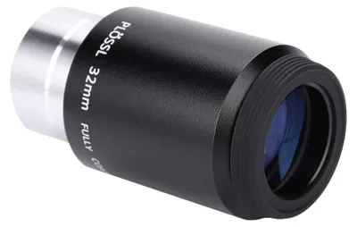 Produktbild von Teleskopokular 32 mm Plossl - Mehrfachbeschichtet - 1,25 Zoll Schnittstelle - Gesichtsfeld 52 Grad - Unterstützt Reflektoren/Refraktoren - Für Sternbeobachtung - Okular