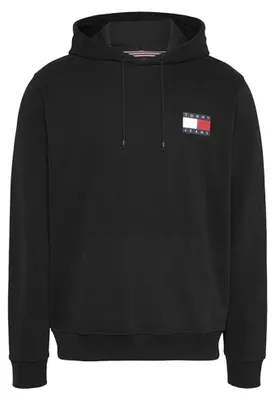 Produktbild von Tommy Jeans - "Essential" Kapuzenpullover für Herren, Baumwolle GT18779 (XS) (Schwarz)