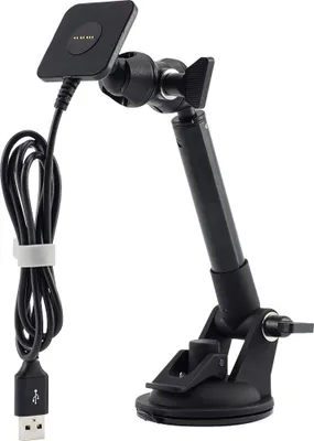 Obrázek produktu pro Crosscall X-CAR PRO, Auto, Zapalovač na doutníky, USB, Bezdrátové nabíjení, 1 m, Černá