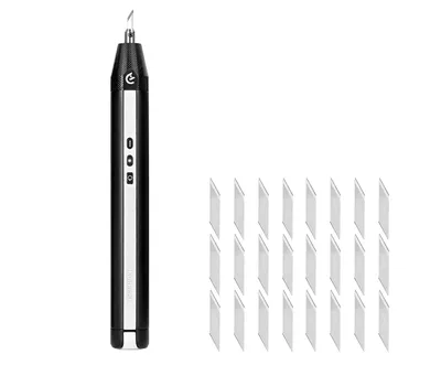 Produktbild von Hanboost C1 Professioneller Ultraschall Schneidmesser, 40kHz Vibrationsschnitt für 3D-Druckharz, DIY Elektrowerkzeug, Entgraten, Acryl-Zuschnitt