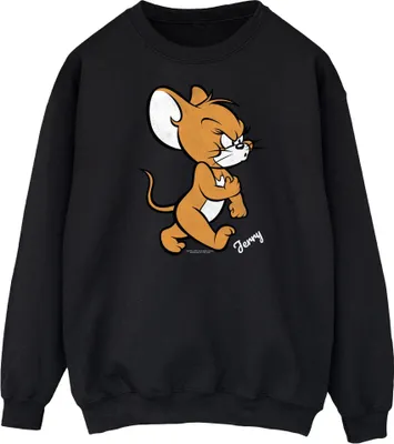 Produktbild von Tom and Jerry - "Angry Mouse" Sweatshirt für Herren BI1732 (XL) (Schwarz)