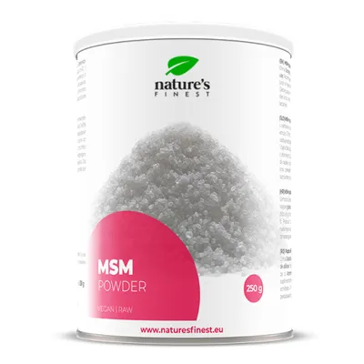 Nature's Finest MSM Pulver, 100% msm, eisen, eisen pulver, #WeAreNature