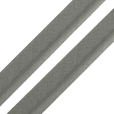 5m Paspelband zum Nähen 10mm breit grau