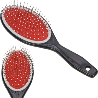Produktbild von ELINA Haarbürste Massage mit Noppen 21cm schwarz