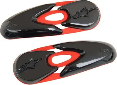 Productafbeelding van Alpinestars SMX-R/1/2/4/5/WP/Supertech R teenbeschermer, oranje, voor heren, oranje, one size