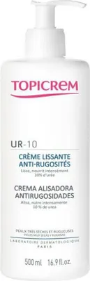 Immagine prodotto di Crema corpo per pelli ruvide e secche UR10 (Crema levigante antirughe) 500 ml