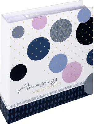 Produktbild von Walther Amazing Memories blau 13x18 200 Fotos Memo      ME487L