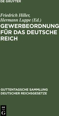 Produktbild von Gewerbeordnung für das Deutsche Reich