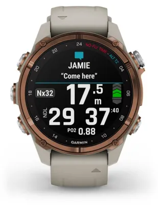 Zdjęcie produktu dla Komputer GARMIN Descent Mk3i, 43 mm brązowy