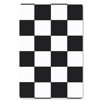 Produktbild von MuchoWow® Mauspad Mousepad Schachbrett - Muster - Schwarz und Weiß 40x60 cm - Mousepads - Maus Mat - Pad - Mausunterlage - Schreibtisch Accesoire