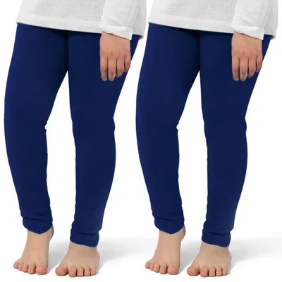 Produktbild von OCERA 2er Pack Kinder Thermo Leggings Dunkelblau 146/152