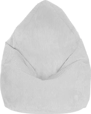 Produktbild von Dreamroots Bean Bag 80x80x120cm Sitzsack mit Lehne und Bezug Sitzkissen Boden Chill Sack Bubibag Sitzsack Sitzsack mit Füllung Sitzsack Storm Gray