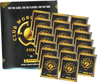 Produktbild von Panini Fifa Club World Cup 2025 Sticker - WM Sammelsticker - 1 Album + 20 Tüten