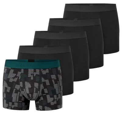 Produktbild von Schiesser 5er Pack 95/5 Baumwolle Retro Short / Pant Sportlicher Webgummibund, Bequemer Schnitt, Angenehm weich und formstabil