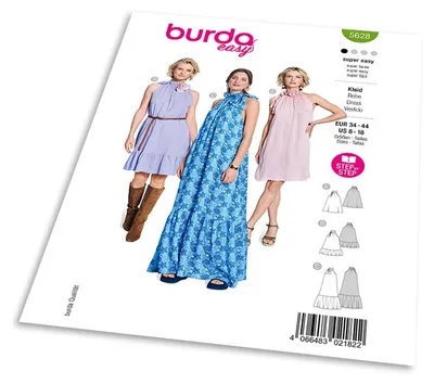 Obrázek produktu pro Střih Burda 5628 - Šaty