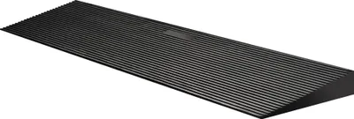 Image de Wiltec Rampe d’accès – 900 x 250 x 45 mm – Capacité max. 50 t – en Caoutchouc – Handicapés, Fauteuil roulant & Déambulateur – Surface antidérapante – Ajustable par découpage