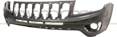 Produktbild von PRASCO Stoßstange Stoßfänger für JEEP COMPASS (MK49) Schwarz JE0321001