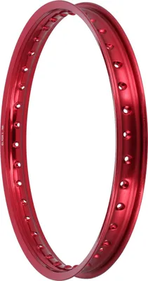 Immagine prodotto di Cerchio in lega da 1,6 x 19 ", anodizzato rosso - Simson S53, S83