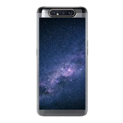 Produktbild von MuchoWow® Handyhülle Schutzhülle Hülle für Samsung Galaxy A80 Galaxie - Sterne - Weltraum - Jungen - Mädchen - Kinder Silikon Softcase Handy Hülle - Schutzdeckel